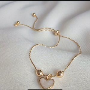 BNWT Love Heart Adjustable Bracelet